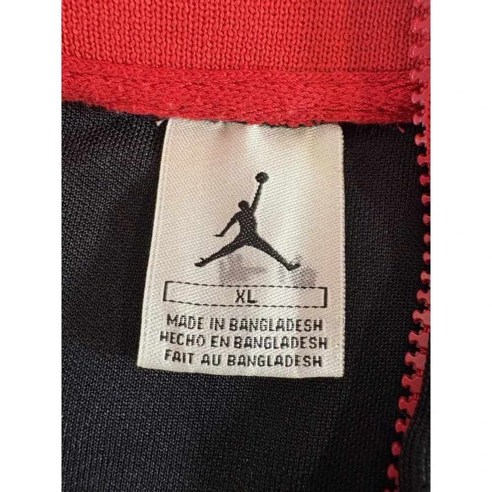 VTG Nike Air Jordan 20th Anniversary Track Jacket Full Zip‎ Mens XL Basketball